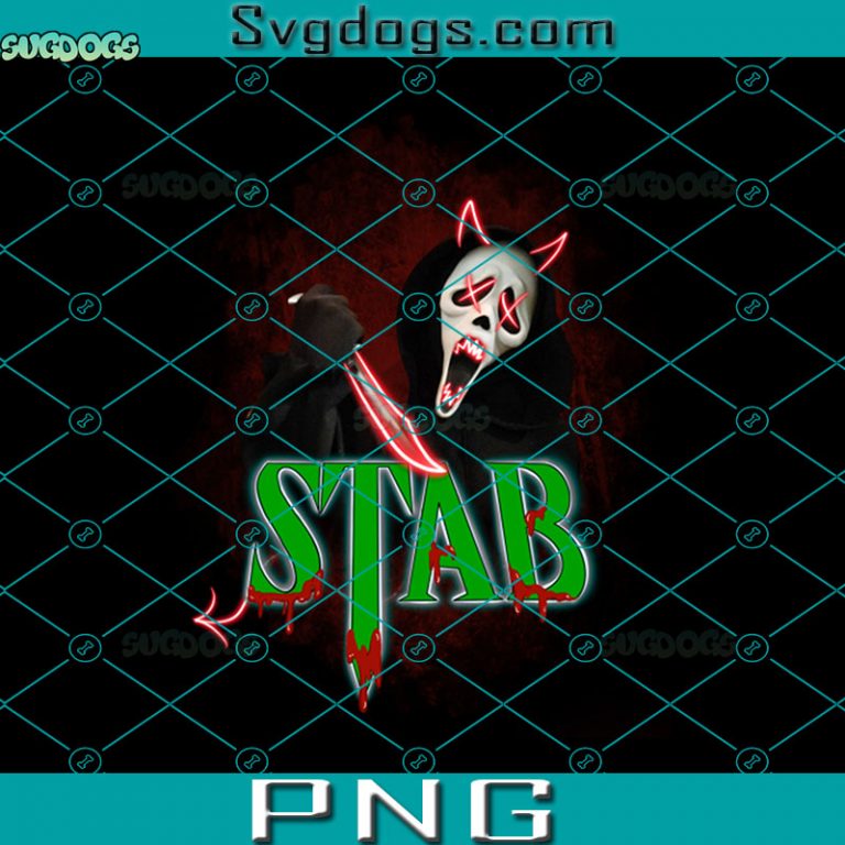 Stab Ghostface Scream PNG, Halloween 90s Scary Movie Slasher PNG