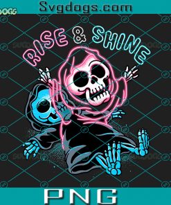 Rise And Shine PNG, Scream PNG, Halloween PNG
