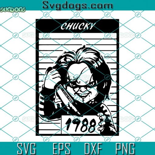 Chucky 1988 SVG, Chucky Horror Movie SVG, Horror Halloween SVG