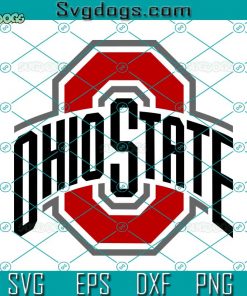 Ohio State Football Logo SVG, Ohio State SVG, Buckeyes SVG, Football SVG