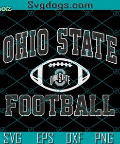 Ohio State Buckeyes Football Red Officially Licensed SVG, Ohio State Football SVG, Ohio State SVG