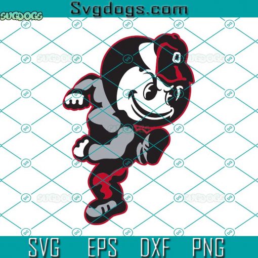 Ohio State Buckeyes Vintage Brutus Officially Licensed SVG, Ohio State SVG