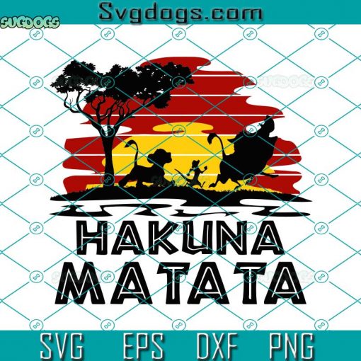 Hakuna Matata SVG, Family Vacation SVG, Magical Year SVG, Animal kingdom SVG