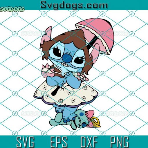 Stitch Bo Peep SVG, Toy Story SVG, Stitch SVG