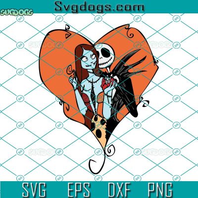 Jack And Sally SVG, Jack Skellington SVG, The Nightmare Before ...