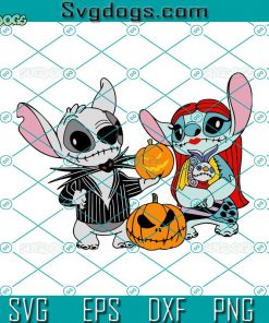 Jack Skellington And Sally Halloween SVG, Halloween SVG, Jack And Sally SVG