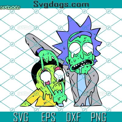 Rick And Morty SVG, Rick And Morty Cartoon SVG, Mask Rick And Morty SVG