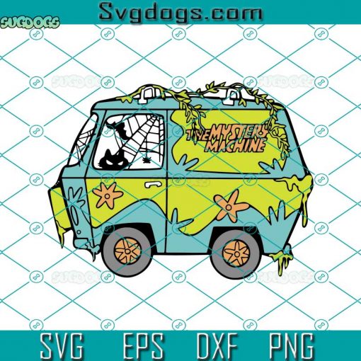 Scooby Doo SVG, The Mystery Machine SVG, halloween SVG