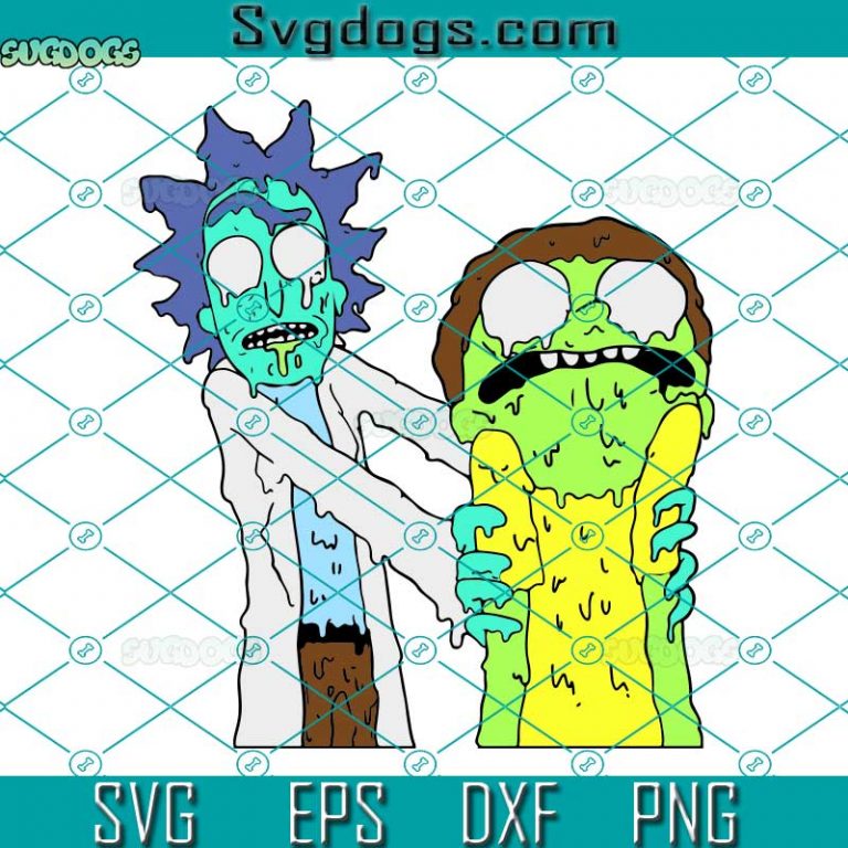 Rick And Morty SVG, Rick Sanchez SVG, Cartoon Movie SVG