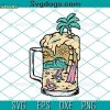 Beer Palm SVG, Beer Mug SVG, Beer Summer SVG