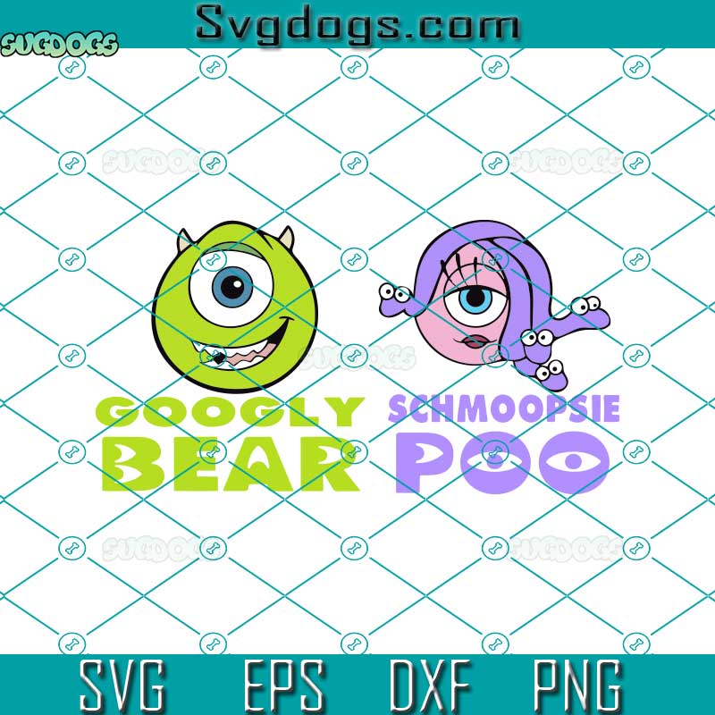 Googly Bear And Schmoopsie Poo SVG, Googly Bear SVG, Schmoopsie Poo SVG