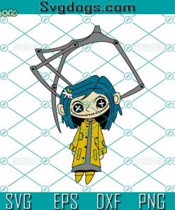 Coraline SVG, Coraline Button Eyes SVG, Disney SVG
