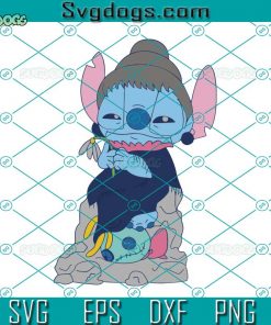 Stitch Blue Alien SVG, Dress Up SVG, Haunted Mansion SVG, Granny Ghoul SVG