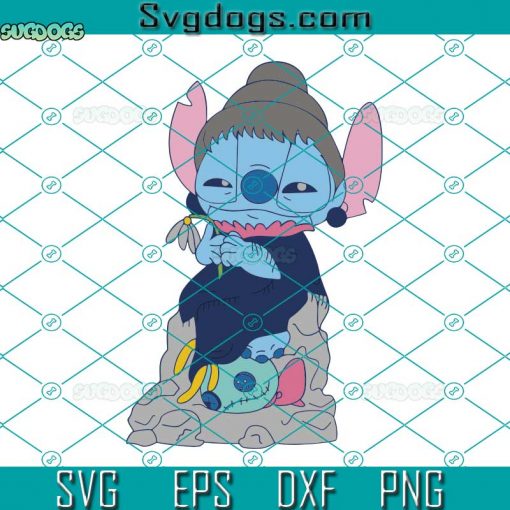 Stitch Blue Alien SVG, Dress Up SVG, Haunted Mansion SVG, Granny Ghoul SVG