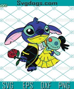 Stitch King And Scrump Halloween SVG, Scrump Halloween SVG, Disney Stitch Halloween SVG