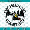 Camp Crystal Lake Badge SVG, Friday the 13th SVG, Jason Vorhees SVG