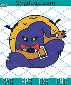 Scary Witch Hat Halloween SVG, Witch Hat SVG, Halloween SVG