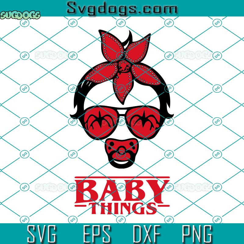 Baby Things SVG, Kids Halloween SVG, Family Halloween SVG, Halloween Messy Bun SVG