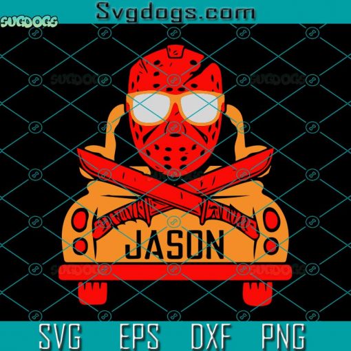 Horror Jason Car SVG, Halloween SVG, Jason Voorhees SVG