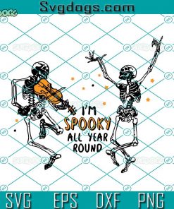 Halloween Dancing Skeleton SVG, Tis’ The Season To Be Spooky Funny SVG, Dancing Skeleton SVG