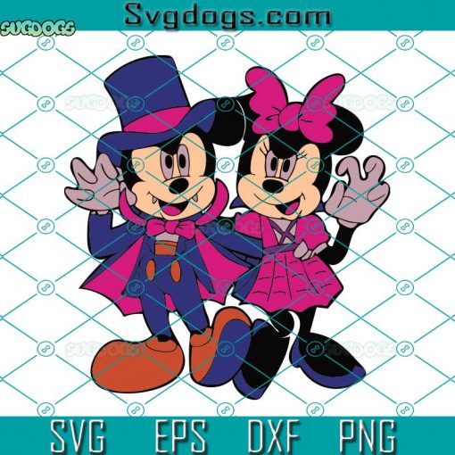 Disney Mickey Minnie Mouse SVG, Disney Halloween SVG, Halloween Mickey SVG