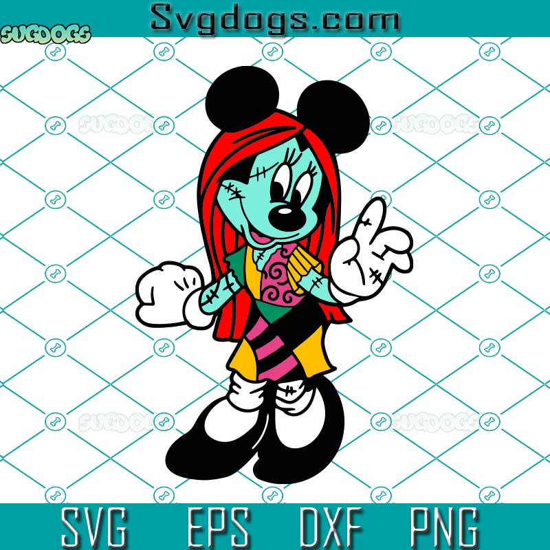 Sally Minnie SVG, The Nightmare Before Christmas SVG, Halloween SVG Sally Minnie SVG, The Nightmare Before Christmas SVG, Halloween SVG