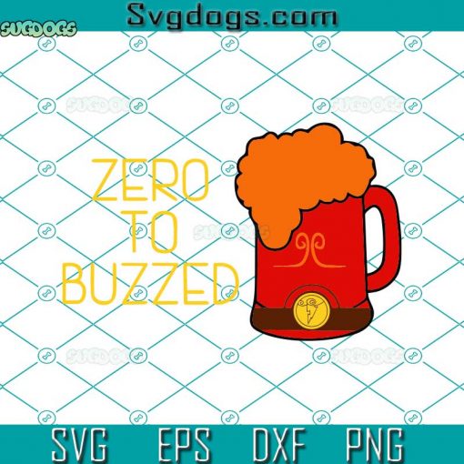 Zero To Buzzed SVG, Hercules SVG, Cartoon SVG