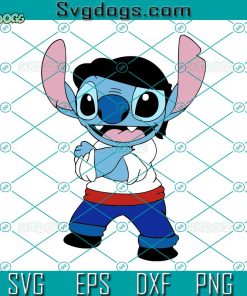 Stitch Prince SVG, Cartoon SVG, Stitch SVG