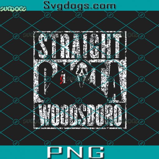 Straight Outta Woodsboro PNG, Scream PNG