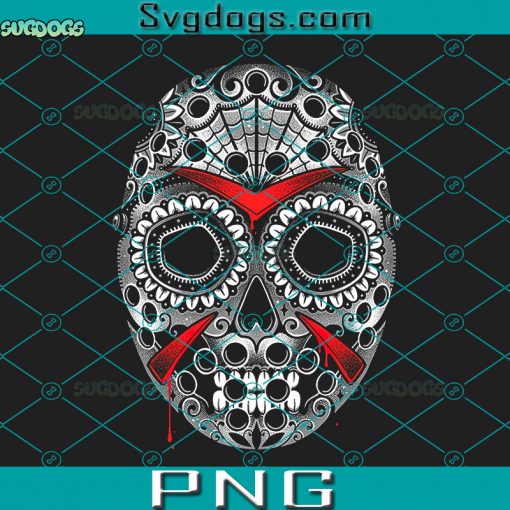 Sugar Skull Slasher PNG, Skull PNG