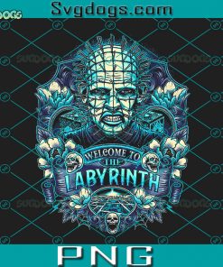 Welcome To The Labyrinth PNG, Pinhead PNG, Horror PNG