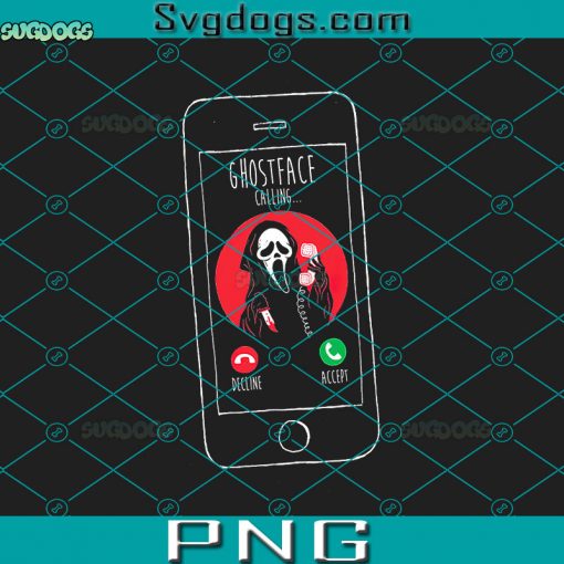 Ghostface Calling PNG, You Hang Up PNG, Scream PNG