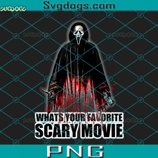 Whats Your Favorite Scary Movie PNG, Ghostface Halloween PNG, Scary Movie PNG