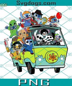 Stitch Truck Halloween Costume PNG, Stitch Halloween Funny PNG, Trick Or Treat PNG, Spooky Vibes PNG