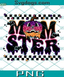 Momster PNG, Retro Halloween PNG, Spooky Mama PNG, Mom Life PNG