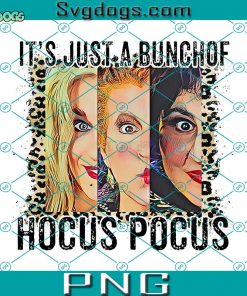 It’s Just A Bunchof Hocus Pocus PNG, Happy Halloween PNG, The Sanderson Sisters PNG