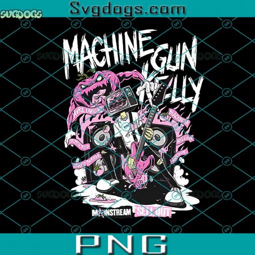 Machine Gun Kelly Singer Rapper PNG, Machine Gun Kelly Halloween PNG, Mainstream Sellout PNG