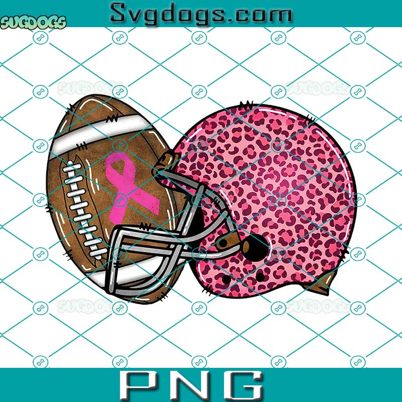 Football Leopard Cancer Awareness PNG, Breast Cancer PNG, Breast Cancer Awareness PNG