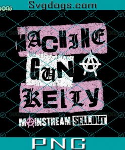 Machine Gun Kelly PNG, Mainstream Sellout PNG, Retro Mainstream Sellout PNG