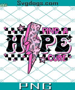 Breast Cancer Awareness PNG, Hope PNG, In October We Wear Pink PNG, Cancer Lightning Bolt PNG