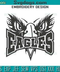 Eagle Embroidery Design File, American Flag Eagle Embroidery Design File