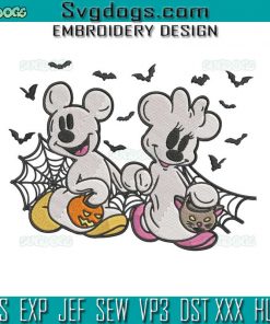 Disney Halloween Embroidery Design File, Disney Vampire Embroidery Design File, Mickey Embroidery Design File