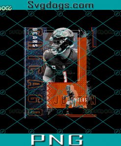 Justin Fields Football PNG, Justin Fields PNG, Chicago Bears PNG