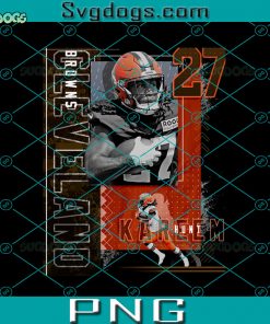 Kareem Hunt Football PNG, Kareem Hunt PNG, Cleveland Browns PNG