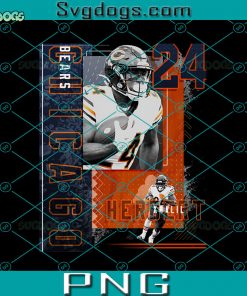 Khalil Herbert Football PNG, Khalil Herbert PNG, Chicago Bears PNG