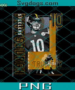 Mitch Trubisky Football PNG, Pittsburgh Steelers PNG, NFL PNG, Mitch Trubisky PNG