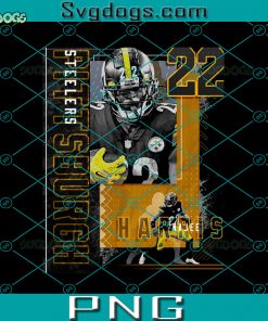 Najee Harris Football PNG, Najee Harris PNG, Pittsburgh Steelers PNG, NFL PNG