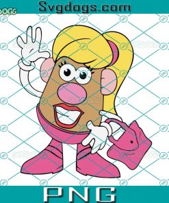 Mrs Potato SVG, Mrs Potato Head SVG, Toy Story SVG DXF EPS PNG