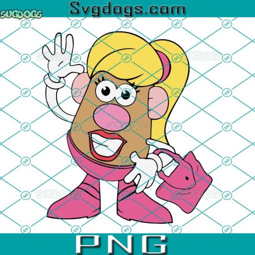 Mrs Potato SVG, Mrs Potato Head SVG, Toy Story SVG DXF EPS PNG