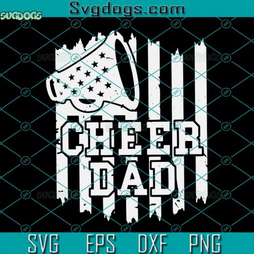 Football And Cheer Dad SVG, Football Dad SVG, Cheer Dad SVG DXF EPS PNG